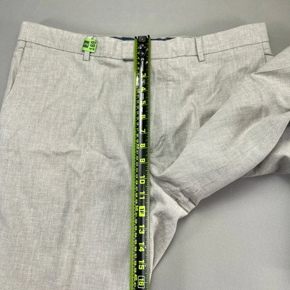 Banana Republic Dress Pants Mens 34x32 Light Gray Standard Fit Career Business